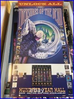 Grateful Dead Hundred Year Hall Unlock All The Treasures U. S. Promo Poster