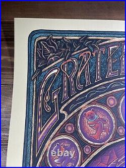 Grateful Dead Jack Straw VARIANT Signed Art Print Poster By Luke Martin AP X/60