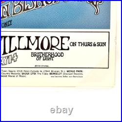 Grateful Dead Jefferson Airplane Handbill Original Fillmore 1969 BG 171-1 B. O. L