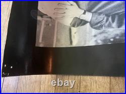 Grateful Dead Jerry Garcia Bobbie Weir Photo Poster Black And White Rare