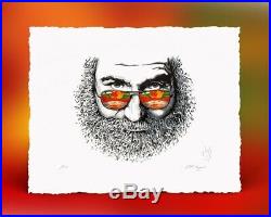 Grateful Dead Jerry Garcia Palm Sunday Print by AJ Masthay Signed /500 SOLD OUT