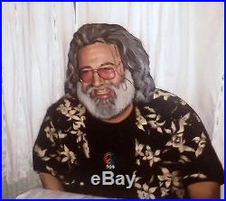 Grateful Dead Jerry Garcia Portrait Original Art