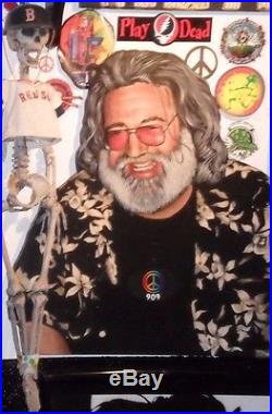 Grateful Dead Jerry Garcia Portrait original