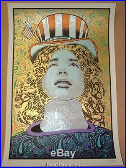 Grateful Dead Jerry Garcia Spring Chuck Sperry Poster Print Signed Numbered Art