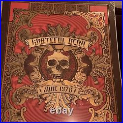 Grateful Dead June 1976 Poster Jerry Garcia 16 x 20 Brand New SEALED #378/500