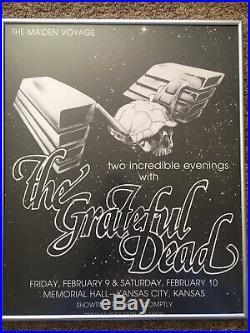 Grateful Dead Kansas City Maiden Voyage 1979 Concert Poster
