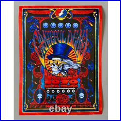 Grateful Dead LAVA FOIL Poster 1970 Capitol Theatre x/100 Biffle Original MINT