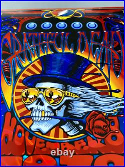 Grateful Dead LAVA FOIL Poster 1970 Capitol Theatre x/100 Biffle Original MINT