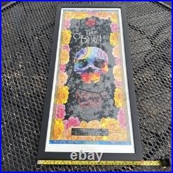 Grateful Dead Last Mardi Gras Show Run Oakland Coliseum 1995 Concert Poster VTG