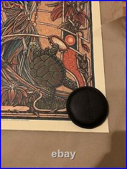 Grateful Dead Luke Martin S/N #/1450 Art Print + Mini Print Stealie Dancing Bear
