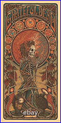 Grateful Dead Luke Martin Signed Numbered Art Print Dancing Bears #/1450 Poster