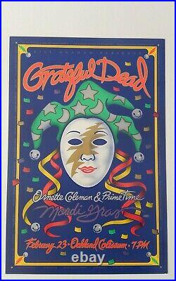 Grateful Dead Mardi Gras 1993 Vintage Poster