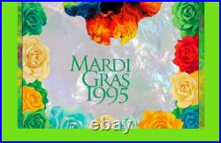 Grateful Dead Mardi Gras 1995 Concert Poster Print Oakland California SE