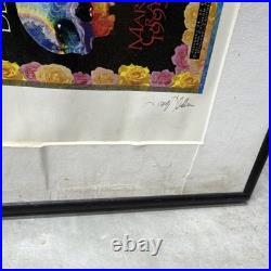 Grateful Dead Mardi Gras 1995 Framed Poster/Print 391/500 Fairfield Gallery