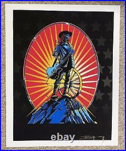 Grateful Dead Minuteman Art Print Original Silkscreen Poster Biffle