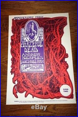 Grateful Dead Mouse/Kelley Cheese Factory 1966 AOR 2.185 Poster