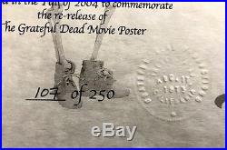 Grateful Dead Movie Poster-2004 Ltd. Edit. Signed & Numbered By Gary Gutierriez