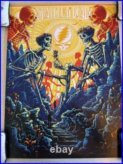 Grateful Dead Mumford SOLD OUT Poster Official #/150 dead & co jerry weir