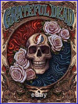 Grateful Dead NC Winters Matching number set of 2 posters Foil variant of ##/150