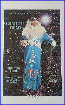 Grateful Dead New Years 1988 BGP 31 father time Poster