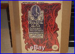 Grateful Dead Old Cheese Factory Mouse Bill Graham Fillmore Fd Dog Era Poster