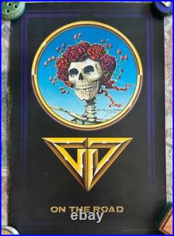 Grateful Dead On The Road 1978 Kelley Mouse GDP Skull Roses Poster 18.5x22
