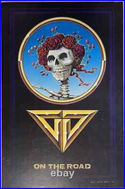 Grateful Dead On The Road by Kelley & Mouse Rare 1st Print 1978 Concert Poster