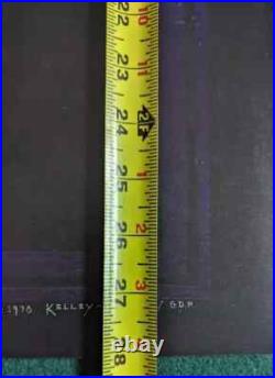 Grateful Dead On The Road by Kelley & Mouse Rare 1st Print 1978 Concert Poster