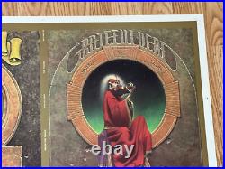 Grateful Dead Original Blues for Allah Limited /400 Poster From 1975 Signed