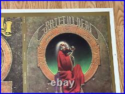 Grateful Dead Original Blues for Allah Limited /400 Poster From The 70's Signed