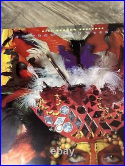 Grateful Dead Original New Year's Eve 1990 Concert Poster Bill Graham EUC 13x19