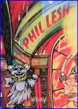 Grateful Dead PHIL LESH AND FRIENDS VELVET BLACKLIGHT AP 3/15 RARE VERSION