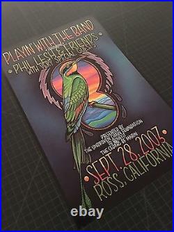 Grateful Dead Phil Lesh & Friends Marin 2003 Benefit Michael Everett 1st PHISH