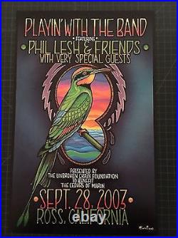 Grateful Dead Phil Lesh & Friends Marin 2003 Benefit Michael Everett 1st PHISH