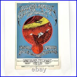Grateful Dead Postcard Jefferson Airplane Original Fillmore 1969 BG 171-1 B. O. L