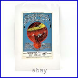Grateful Dead Postcard Jefferson Airplane Original Fillmore 1969 BG 171-1 B. O. L