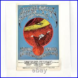 Grateful Dead Postcard Jefferson Airplane Original Fillmore 1969 BG 171-1 B. O. L
