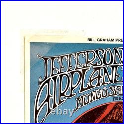 Grateful Dead Postcard Jefferson Airplane Original Fillmore 1969 BG 171-1 B. O. L