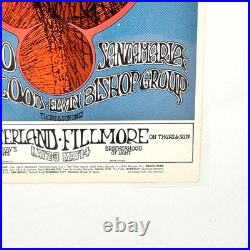 Grateful Dead Postcard Jefferson Airplane Original Fillmore 1969 BG 171-1 B. O. L