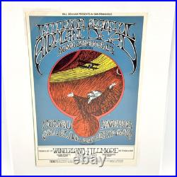 Grateful Dead Postcard Jefferson Airplane Original Fillmore 1969 BG 171-1 B. O. L