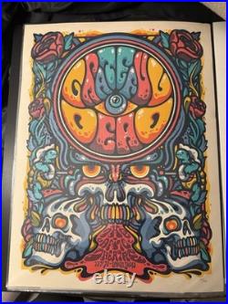 Grateful Dead Poster 1970 Capitol Theatre Port Chester NY Drew Millward Tribute