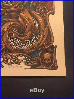Grateful Dead Poster 2018 N. C. Winters / Dead & and Company print #/750 Mint