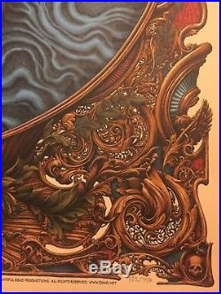 Grateful Dead Poster 2018 N. C. Winters / Dead & and Company print #/750 Mint