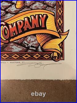 Grateful Dead Poster 255/600 Signed By AJ Masthay 2017 To Garden Boston