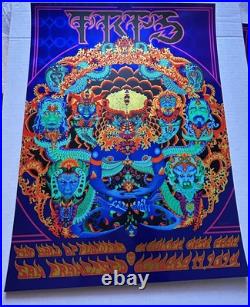 Grateful Dead Poster Anthem Sun Print Signed #d of 25 Holographic Foil Walker