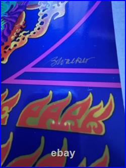 Grateful Dead Poster Anthem Sun Print Signed #d of 25 Holographic Foil Walker