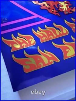 Grateful Dead Poster Anthem Sun Print Signed #d of 25 Holographic Foil Walker