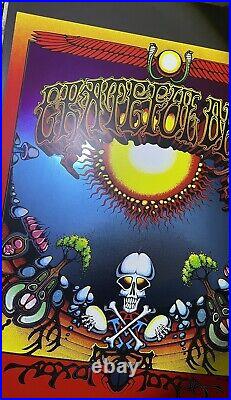 Grateful Dead Poster Aoxomoxoa Art Print Rick Griffin 2023 Ed. Chrome Foil #/25
