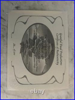Grateful Dead Poster, Blue Rose Commemorative Edition. Mouse. Kelley, Signed