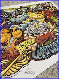 Grateful Dead Poster By AJ Masthy GD Forever Series